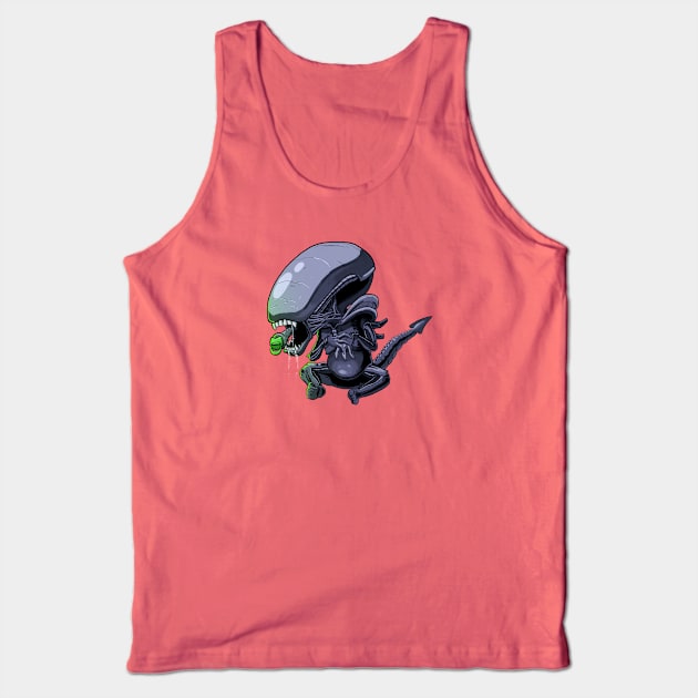 Baby Alien Tank Top by thecalgee